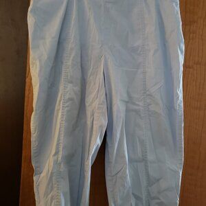 Talbots Women’s Petites Stretch Capri Pants – Light Blue, Size 18W